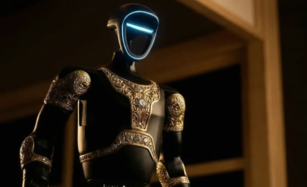 ကမ္ဘာ့ပထမဆုံး ရွှေတွေနဲ့ အလှဆင်ထားတဲ့ လူတူစက်ရုပ်ကို Caviar မိတ်ဆက်