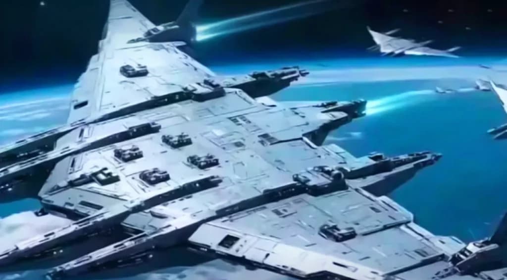 Star Wars ထဲကလို ဧရာမ “အာကာသ လေယာဉ်တင် လေယာဉ်” ကြီးကို တရုတ် ထုတ်ဖော်ပြသ