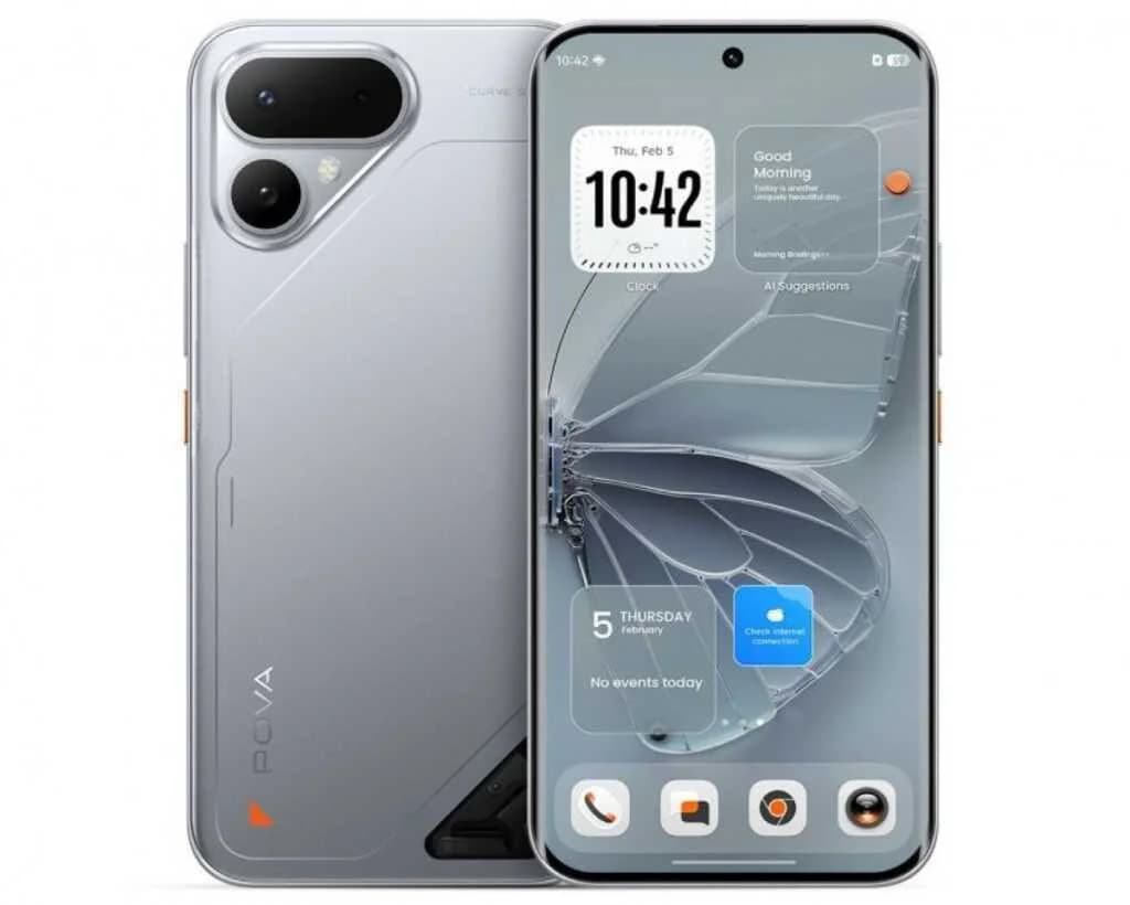 8,000mAh ဘက်ထရီနဲ့ 6.78” Curved Display ပါတဲ့ Tecno Pova Curve 2 ကို ကြေညာ