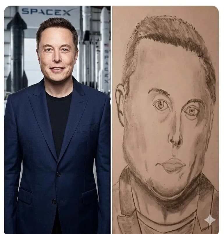 “လွတ်လပ်စွာပြောဆိုခွင့်” လို့ကြွေးကြော်ထားတဲ့ Elon Musk ကို ပုံတူဆွဲတဲ့ ပန်းချီဆရာ X မှာ အကောင့် Block ခံရ