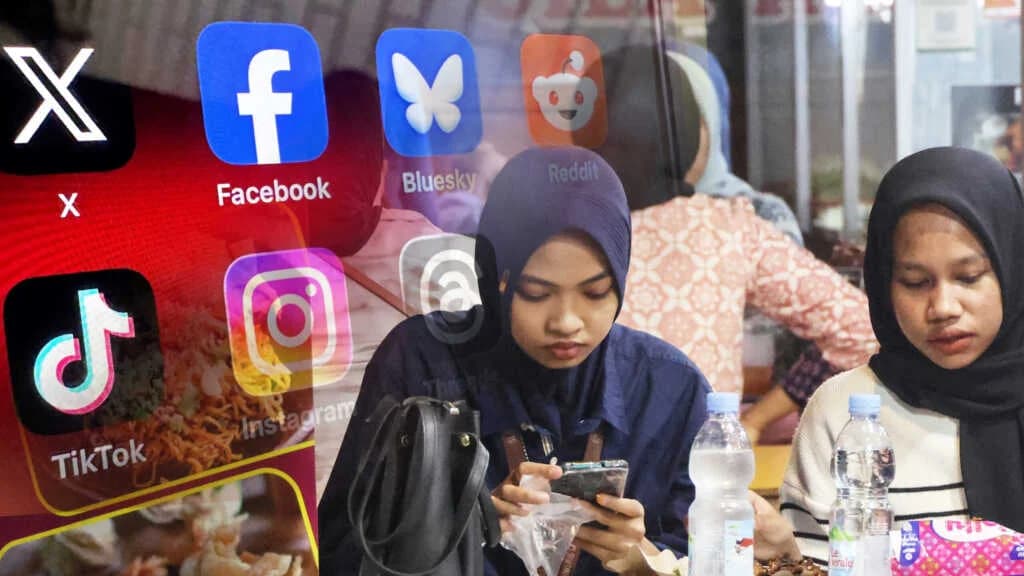 အင်ဒိုနီးရှားမှာ အသက် ၁၆ နှစ်အောက် ကလေးတွေကို ဆိုရှယ်မီဒီယာနဲ့ အွန်လိုင်းပလက်ဖောင်းတွေ သုံးစွဲခွင့် ပိတ်ပင်တော့မယ်