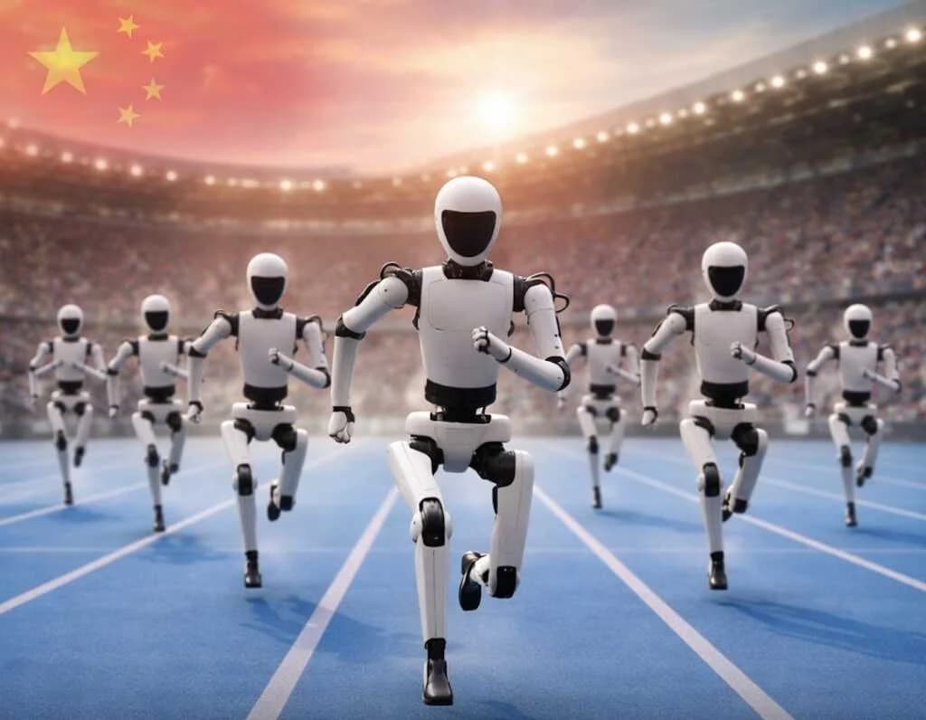 ကမ္ဘာ့ အမြန်ဆုံး လူသား အူစိန်ဘော့ ထက်တောင် အပြေးမြန်လာတော့မယ့် တရုတ် လူတူစက်ရုပ်များ