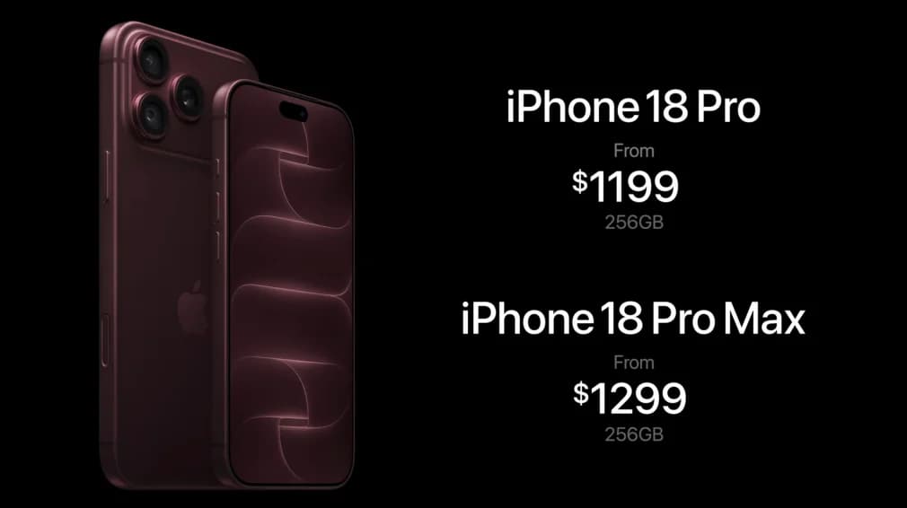 iPhone 18 Pro and Pro Max Prices Jump by $100
