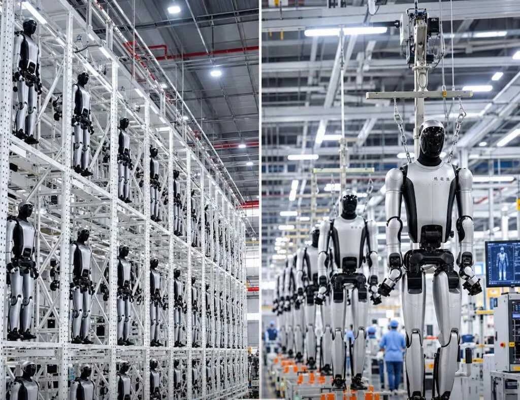 Chinese Robot Maker Opens New Factory to Produce Over 10,000 Humanoid Robots Annually