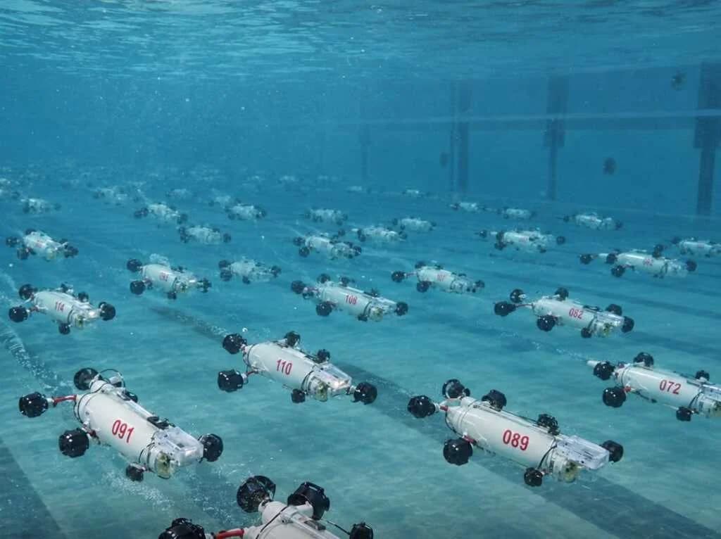 China's TH-618 Underwater Robots Set New Guinness World Record
