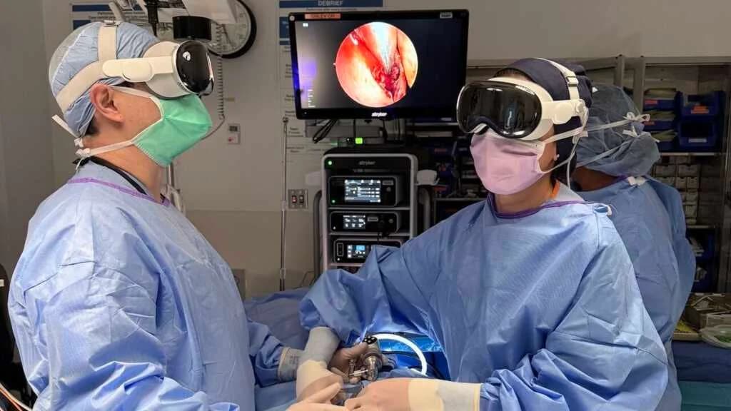 Apple Vision Pro Successfully Used in Spinal Surgery